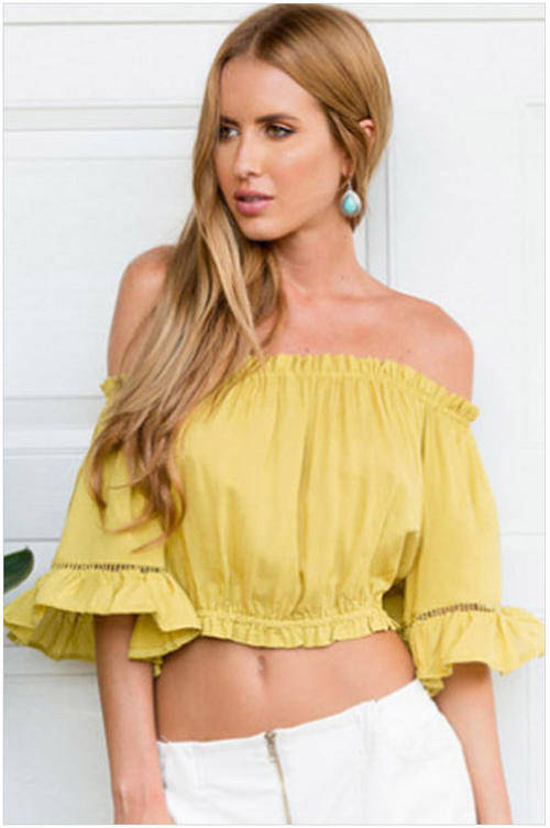 !!! NEW ARRIVED!!! BEAUTIFUL TOP IN SIZES-M