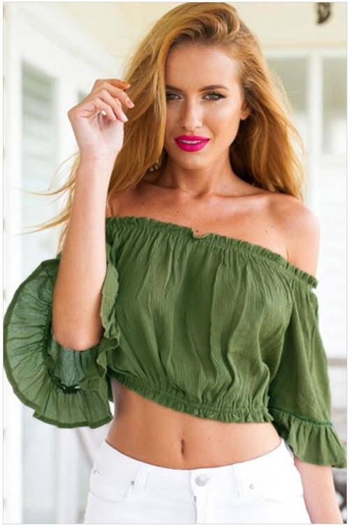!!! NEW ARRIVED!!! BEAUTIFUL TOP IN SIZES-M