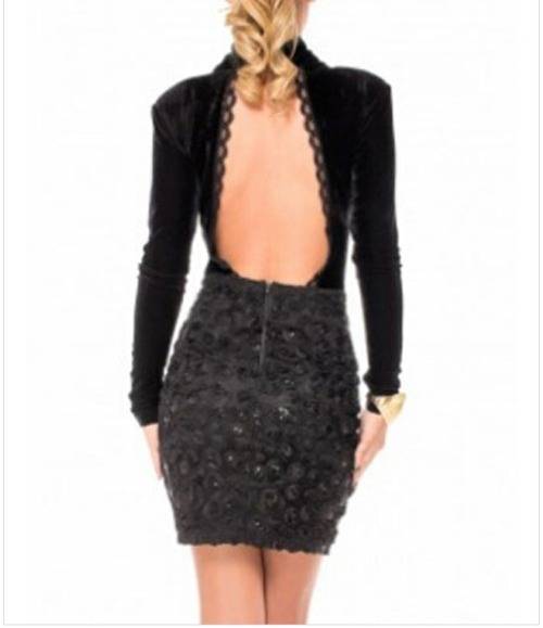 Sexy Black Dress in size 36