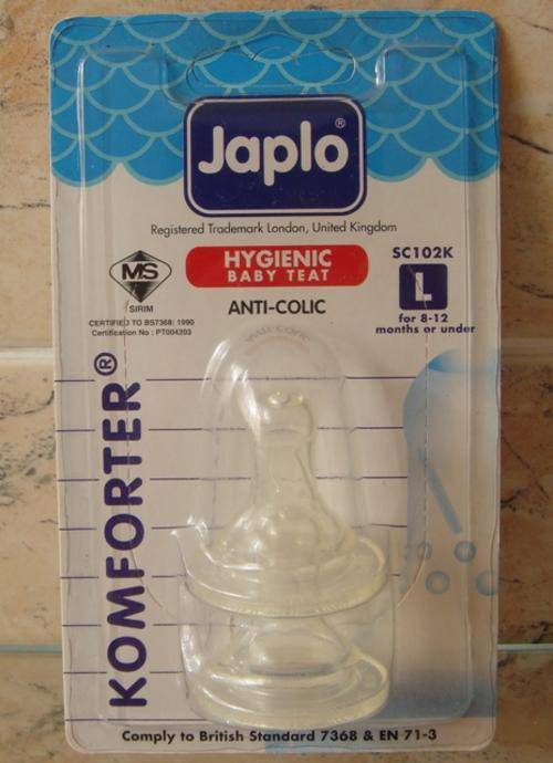 Japlo Anti-Colic Komforter Nipples