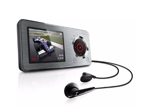 Philips GoGear MP4 player SA2CAM04K/02 Cam 4GB - Dark Grey