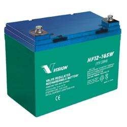 vision HF12-165W BATTERY 12V  33AH