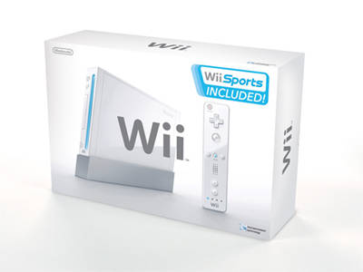nintendo wii CONSOLE WHITE edition