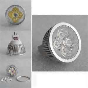 5W 12V MR16 LED DOWNLIGHTS (10 PIECES)