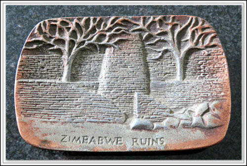 Zimbabwe Ruins souvineer - Vintage