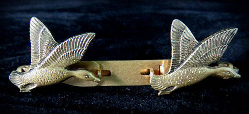 RARE Vintage Metal Duck Tie Clip -  ****