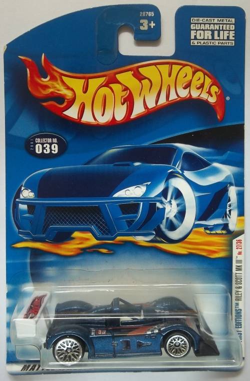 Hot Wheels First Editions Riley & Scott MK III HOTWHEELS - Matchbox Scale Model Car