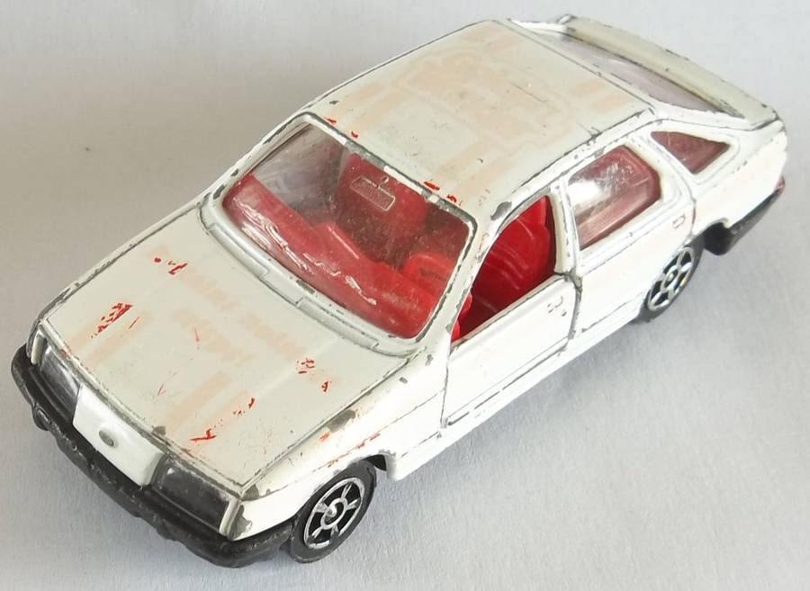Corgi Toys Juniors Ford Sierra Made in England 1980's 1/64 Scale Model Car Vintage