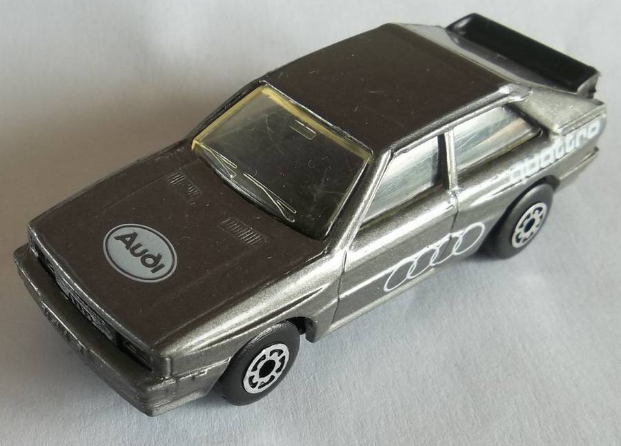 Matchbox Audi Quattro Made in 1982 Model Car China Vintage
