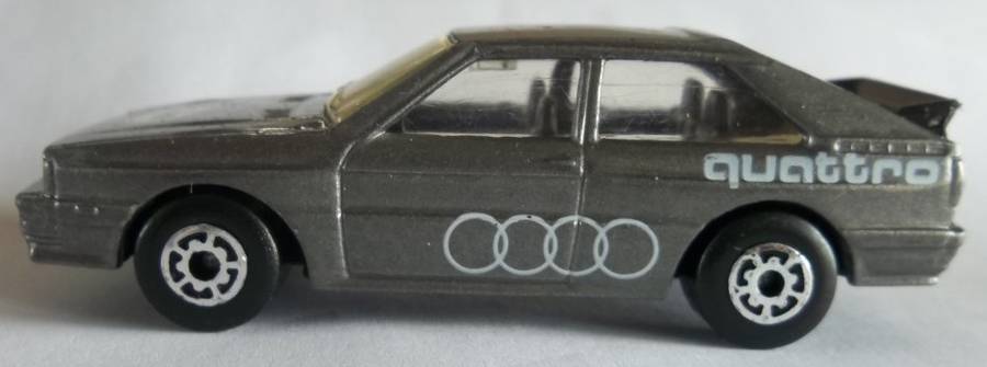 Matchbox Audi Quattro Made in 1982 Model Car China Vintage