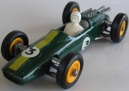 MATCHBOX Lesney 1-75 Series Regular Wheels #19 Lotus Racing Car 1965