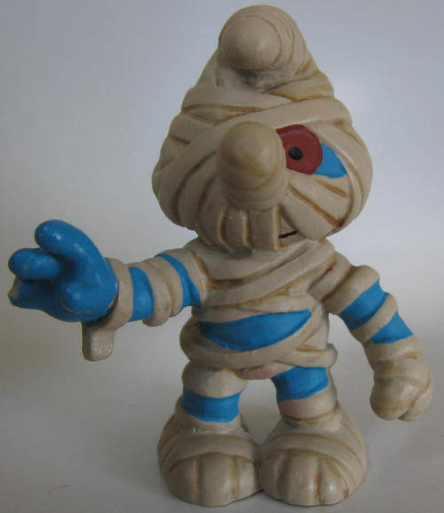 MUMMY EGYPT SMURF SMURFS 2005  Peyo Schleich vintage collectable toy FIGURE
