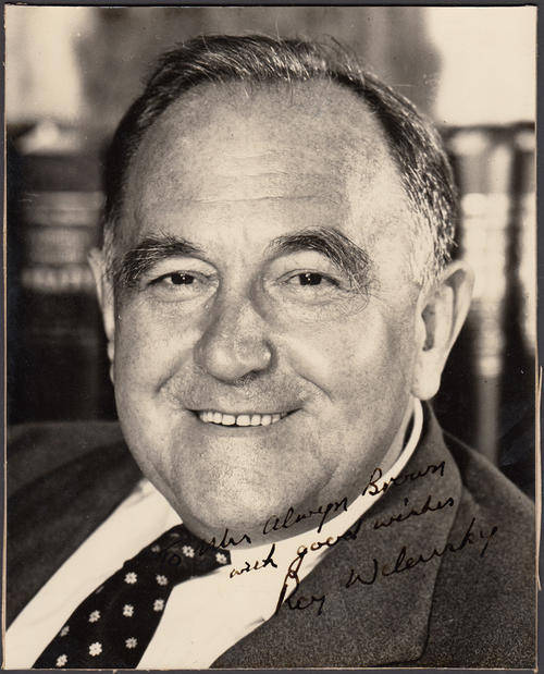 Roy Welensky Rhodesian Prime Minister Signed photo AUTOGRAPH RHODESIA RHODESIANA 1960's AUTOGRAPHED