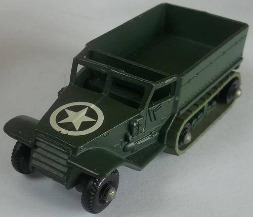 MATCHBOX Lesney 1-75 Series Regular Wheels #49 Personnell Carrier (Military) Mint Condition