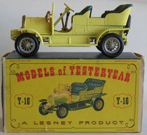 MATCHBOX Lesney Models Of Yesteryear Y-16 1904 Spyker Veteran Automobile
