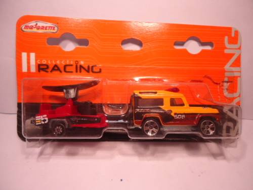 Majorette - Land Rover - Defender - 90 - 505 + Trailer - box opened