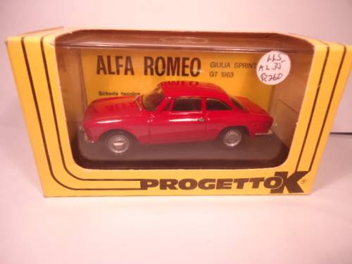 Progetto # 041 - Alfa Romeo Giulia Sprint GT 1963