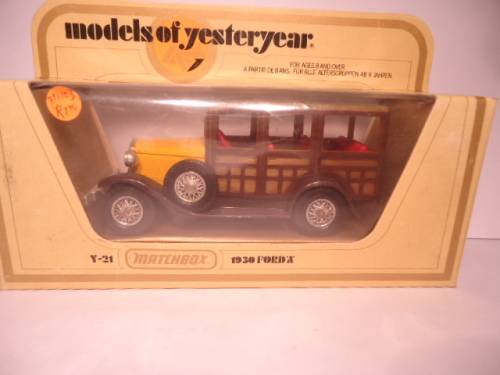 Matchbox `Models of yesteryear` # Y 21 - 1930 Ford `A`