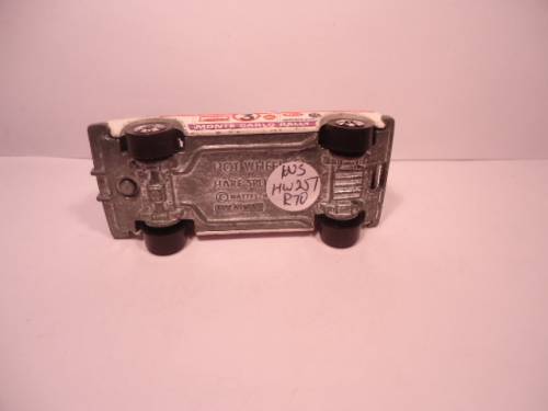 Hotwheels - # 2504 - 1979 - Hare Splitter - missing spare wheel and bracket - made in Malaysia