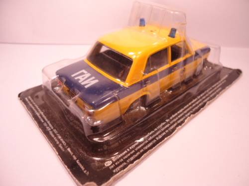 Russian Models - # BA3- 2101 - DeAgostini Russian Legend Lada Vaz - Police Car