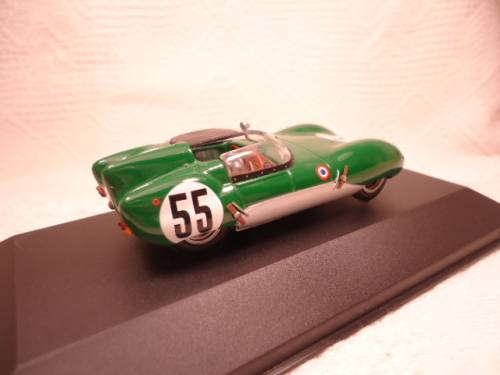 Quartzo - Lotus Eleven #55 - LeMans 1957 - C.Allison +  K.Hall - no outer soft box - # QLM025