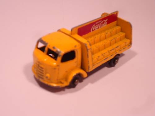 Matchbox Regular Wheels - Coca Cola Lorry - even crates - BPW - # 37B