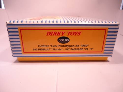 Dinky Toys - Atlas - Gift Set - 543 Renault Floride + 547 Panhard PL 17 -  # 500.60