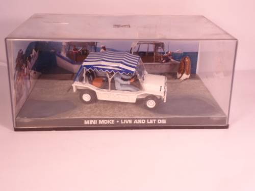 James Bond 007 - Mini Moke with 2 figurines - Live and let die