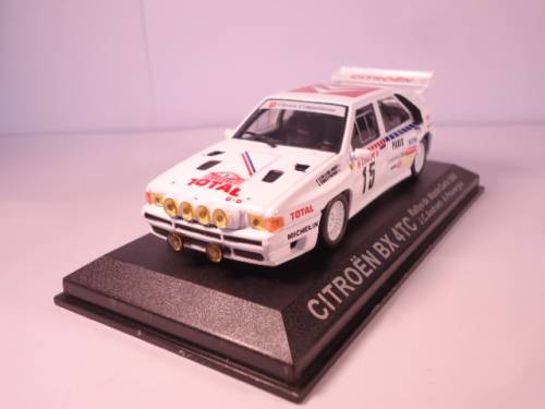 CNA Rally Cars - Citroen BX 4TC - Rallye de Monte Carlo 1986 - J.C. Andruet - A. Peuvergne - #15