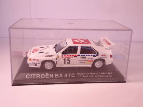 CNA Rally Cars - Citroen BX 4TC - Rallye de Monte Carlo 1986 - J.C. Andruet - A. Peuvergne - #15