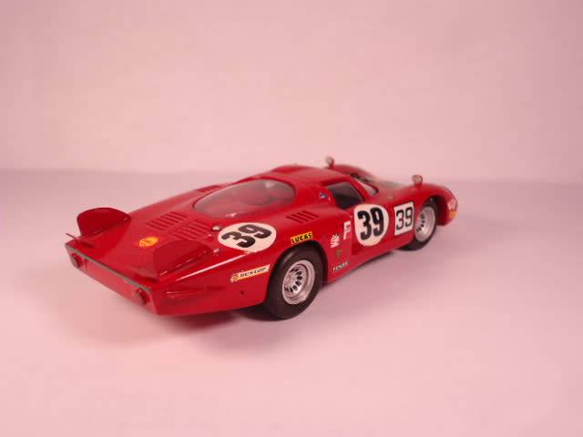 Provence Moulage - Alfa Romeo - 33/2 Le Mans 1968 - # 115/5 - Built Resin Kit