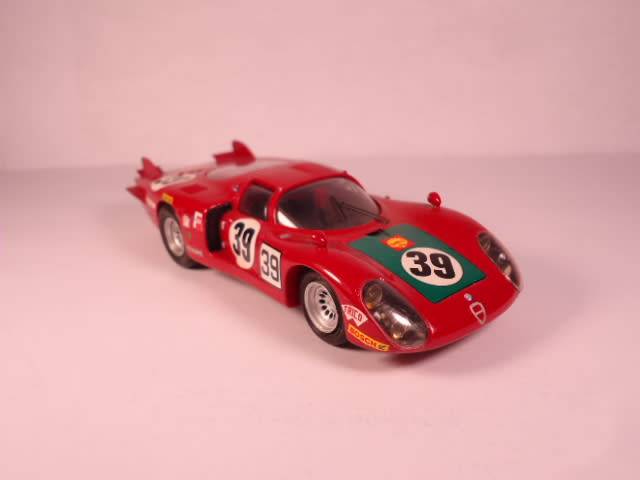 Provence Moulage - Alfa Romeo - 33/2 Le Mans 1968 - # 115/5 - Built Resin Kit