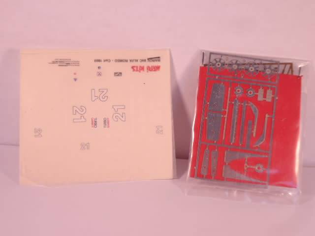 Meri Kits - Alfa Romeo - March 89C, Formula Cart 1989 - # MK 151 - Unbuilt White Metal Kit