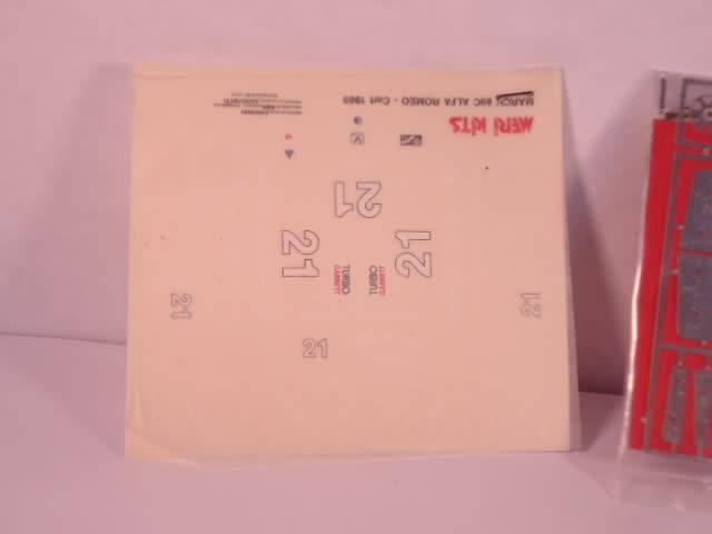 Meri Kits - Alfa Romeo - March 89C, Formula Cart 1989 - # MK 151 - Unbuilt White Metal Kit