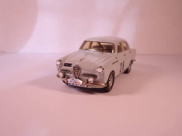 Tron Kits - Alfa Romeo - Giulietta TI, Tour De France, 1958 - #P57 - Hand Built Resin Kit