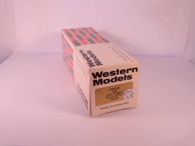 Western Models - Alfa Romeo - Villa D`Este Coupe - #WMS54 - White Metal