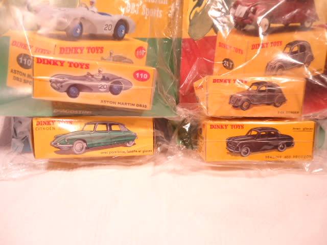 Dinky Toys - DeAgostini - Lot of 4 models with booklids