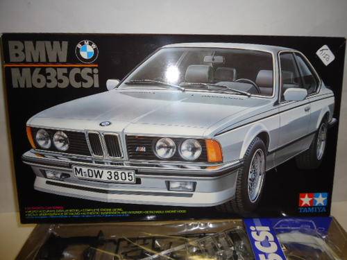 Tamiya - # 2458 - BMW M635 CSi - 1/24 Scale - Plastic Kid - Sealed