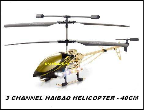 HAIBAO 40CM 3 CHANNEL HELICOPTER WITH GYRO