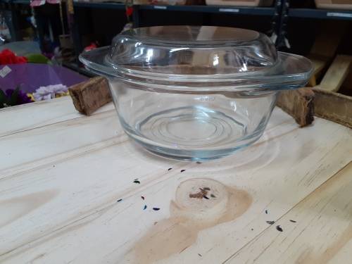 Royalex Glass Casserole Dish - Round