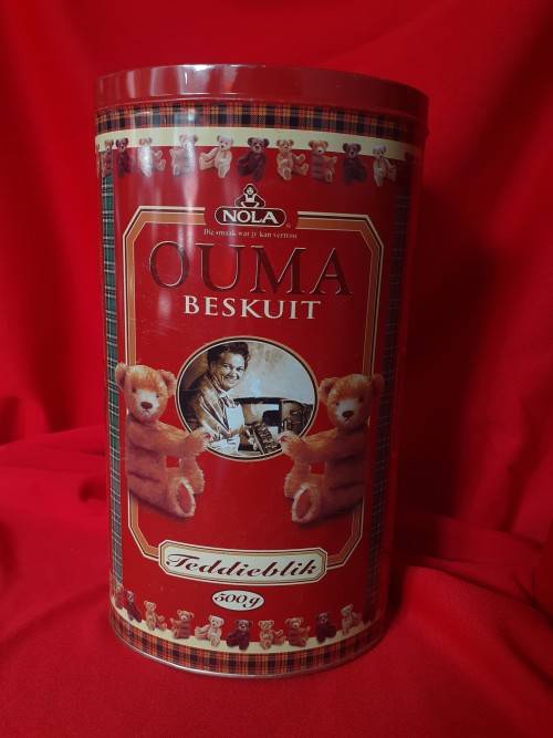 Collectible Tin - Ouma Rusks Teddy Tin