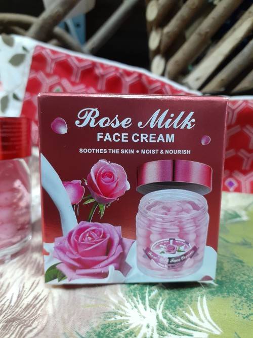 Karite Rose Milk Face Cream