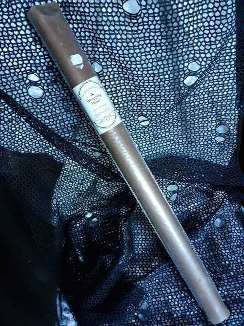 Wrapping Paper - Chocolate Brown 2pc