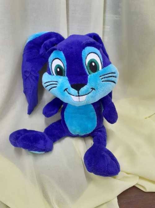 Plush Blue Bunny - Migros