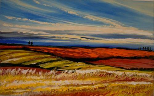 Original Fiona Geldenhuys Painting - 800 mm x 500 mm