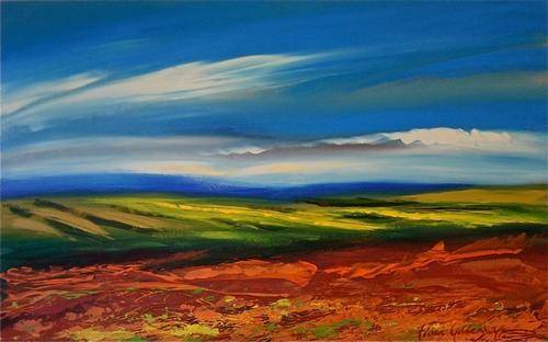 Original Fiona Geldenhuys Painting - 800 mm x 500 mm