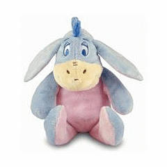 Disney Fisher Price, My First Donkey EYORE - Rattle Plush Toy