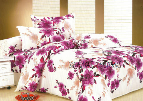 6 PIECE QUEEN SIZE COTTON FEEL DUVET COVER SET A MUST HAVE
