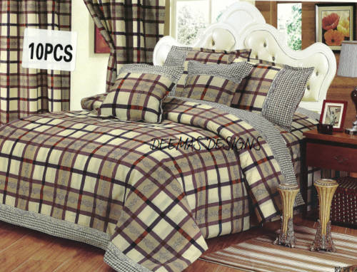 8 PIECE DOUBLE DUVET COVER SET A MUST HAVE