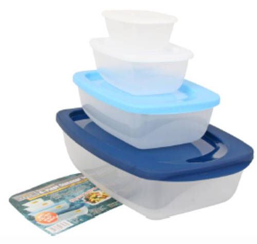 SARAH PEYTON 4 PIECE CONTANIER SET!!!!!!!!! GREAT FOR STORING LEFT OVERS!!!!!